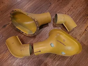 Airbus EC135 Air Duct Vent L212M2023101 L212M2015101 L212M2019102 As Removed